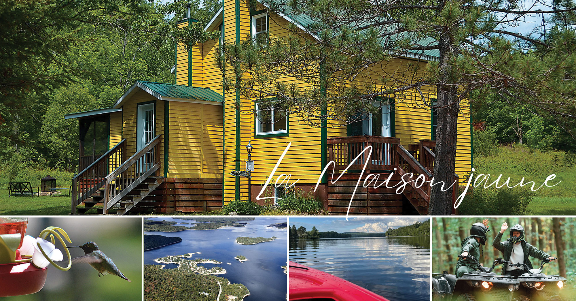 La Maison jaune Chute-Saint-Philippe Hautes-Laurentides